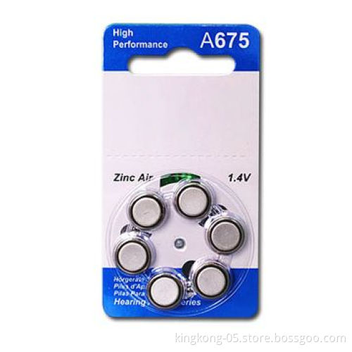 1.4V Hearing Aid Batteries for BTE Hearing Aid